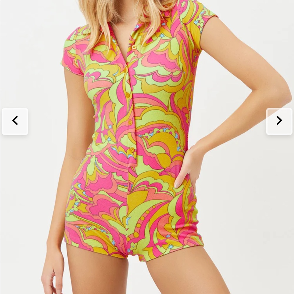 Frankie’s Bikini - Rose Terry Romper